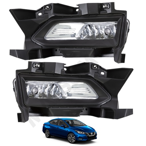 [TB902NS] Kit de Neblineros Nissan Versa (2020-2022)