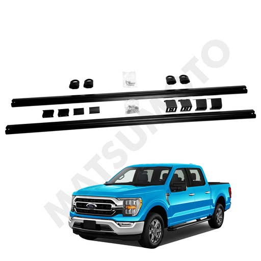 [YH-A-043] Kit Barras transversales para colocar directo al techo Ford F150 (2015 - 2022)