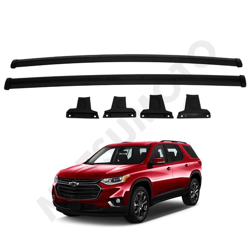 [YH-B-015] Barra de Techo Transversal tipo Original Chevrolet Traverse (2018-2019)