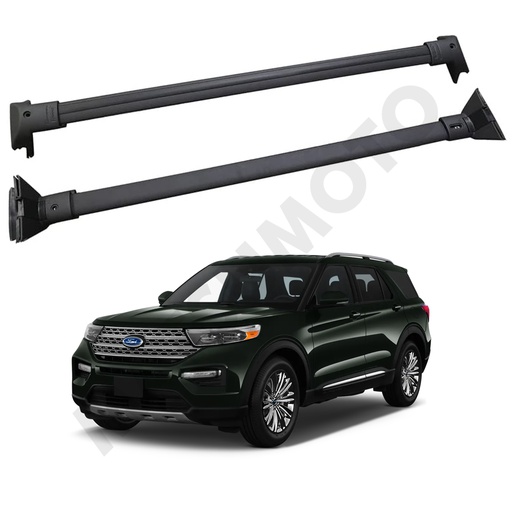 [YH-B-031] Set Barras transversal tipo original Ford Explorer (2020 - 2022)