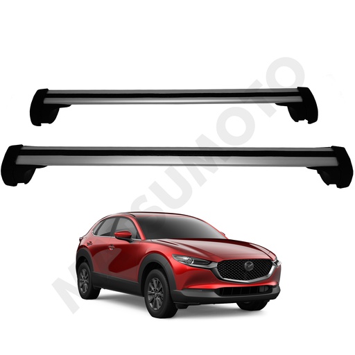 [YH-B-095] Set Barras transveral tipo original Mazda CX30 (2020 - 2022)