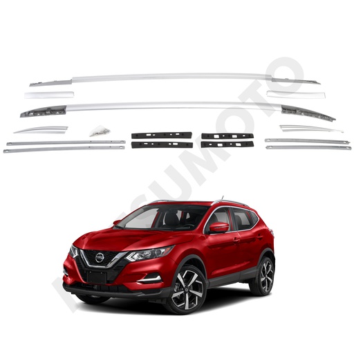 [YH-C-094] Barra de Techo Lateral tipo Original Nissan Qashqai (2018-2021)
