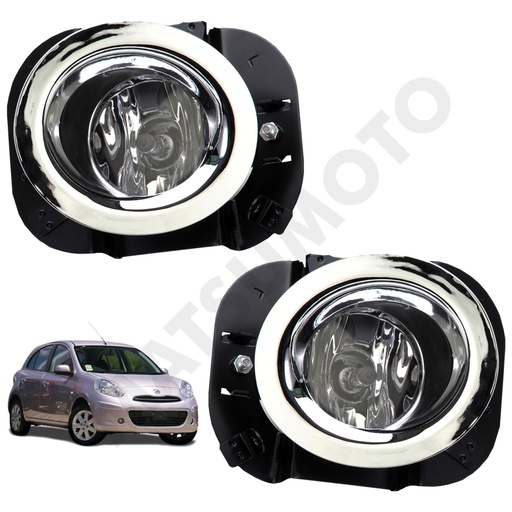 [TB837NS-CH] Kit de Neblineros Nissan March (2010-2014)