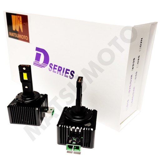 [D3S] Set de Ampolletas LED Dseries D3S 6000lm