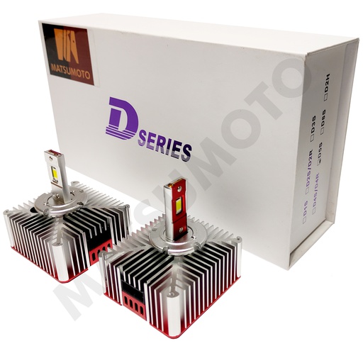 [D5S] Set de Ampolletas LED Dseries D5S 6000lm