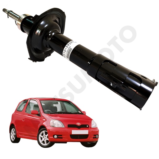 [48510-59265] Amortiguador Delantero Derecho/Izquierdo Toyota Yaris Eco (2000-2005)
