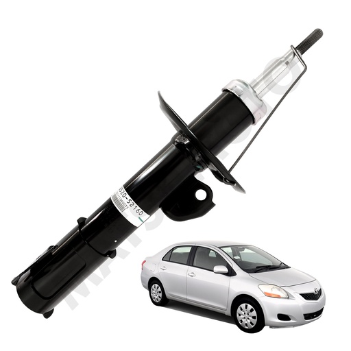 [48520-52160] Amortiguador Delantero Izquierdo LH NEW YARIS (2006 - 2012) / YARIS SPORT (2006 - 2009)