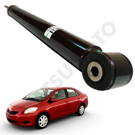[48530-80351] Amortiguador Trasero NEW YARIS (2006 - 2012) / YARIS SPORT (2006 - 2009)