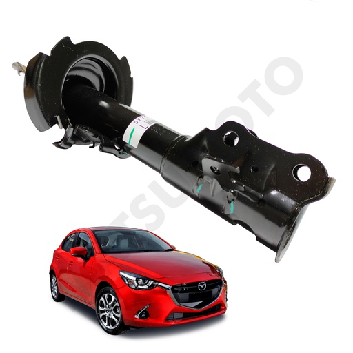 [DF71-34-900F] Amortiguador Delantero Izquierdo LH MAZDA 2 SEDAN (2010 - 2019)