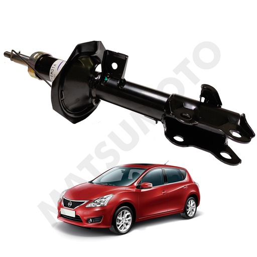 [E4303-EM01A] Amortiguador Delantero Izquierdo LH NISSAN TIIDA MEXICANO (2009 - 2015)