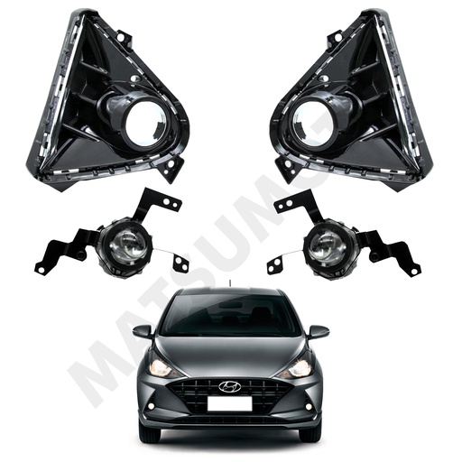 [TB760HY-CH] Kit de Neblineros Hyundai Accent (2020 - 2022)
