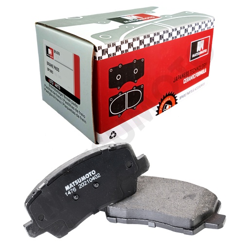 [SP1983] M1476 Pastillas de Freno Cerámica Delanteras Kia Morning (2017-2026)