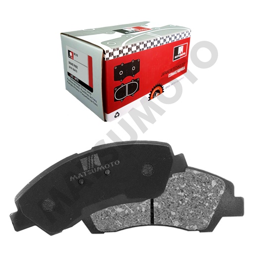 [58101-B9A70] M1310 Pastillas de Freno Cerámica Delanteras Hyundai i10 (2013-2025)