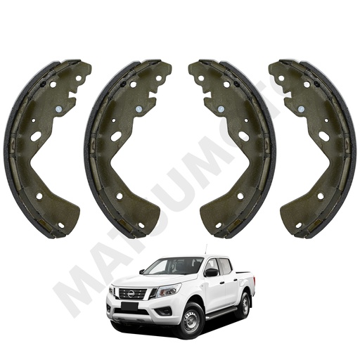 [D40604KH3A] Balatas / Patines de Freno Nissan NP300 Navara 268.6*55 (2016-2022)