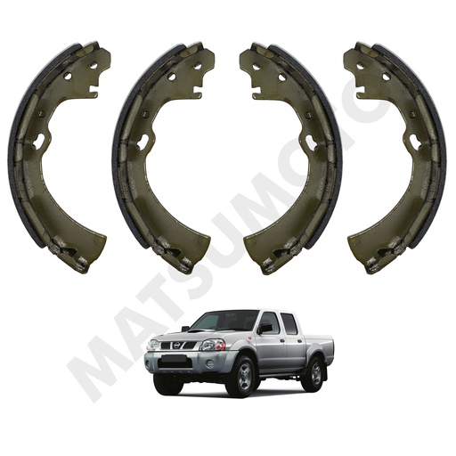 [D40602S425] Balatas / Patines de Freno Nissan Terrano Dob Cabina 4x4 260*50 (2008)