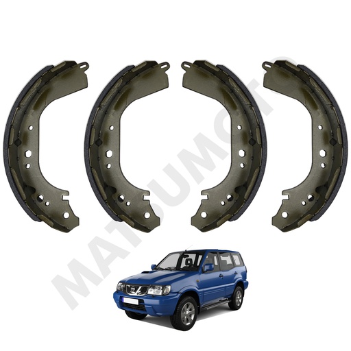 [D40600W71A] Balatas / Patines de Freno Nissan Terrano 4x2 294*50 (2001-2014)