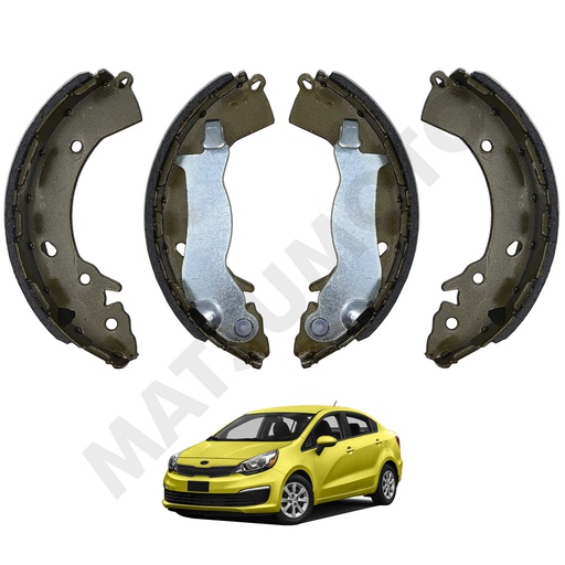 [583053XA00] Balatas / Patines de Freno Kia Rio 203.2*32 (2011-2016)