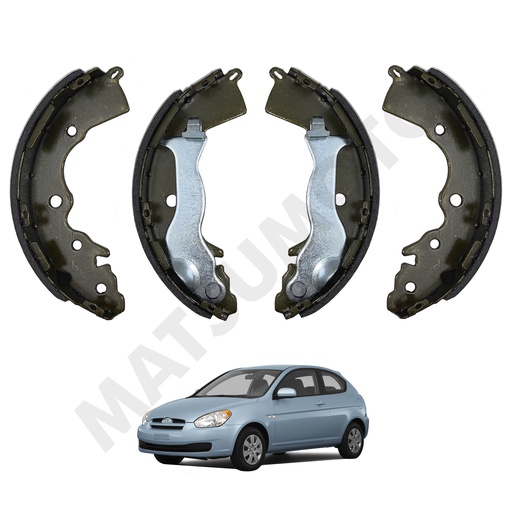 [583051GA00] Balatas / Patines de Freno Hyundai  Accent 202.8*30 (2006-2010)