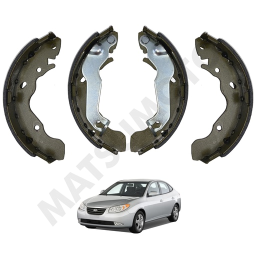 [583052HA00] Balatas / Patines de Freno Hyundai  Elantra 203.2*37 (2006-2011)