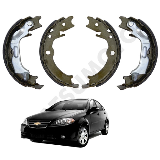 [96496764] Balatas / Patines de Freno Chevrolet Optra 167.6*25.9 (2004-2014)
