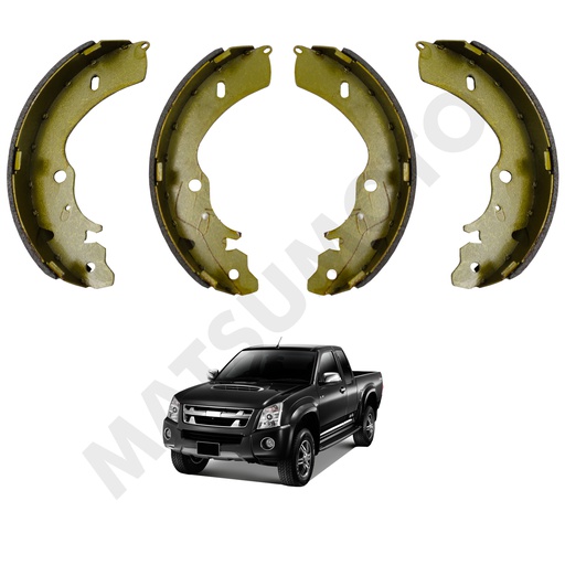 [8980180350] Balatas / Patines de Freno Chevrolet D-Max Antigua 254*49.5 (2004-2014)