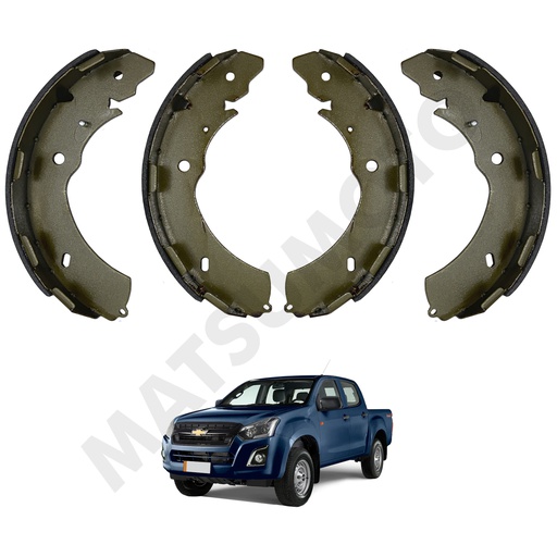 [8979478020] Balatas / Patines de Freno Chevrolet D-Max 300*50 (2015-2022)