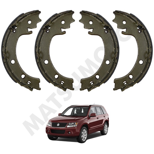 [54693-77K00] Balatas / Patines de Freno Suzuki Grand Nomade 200*37 (2006-2014)