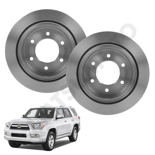 [4351260190] MD789 Disco de Freno Delantero Toyota 4Runner (2010-2014)