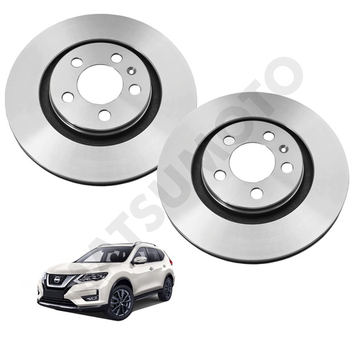 [402064CE0A] MD605 Disco de Freno Delantero Nissan X-Trail (2015-2022)