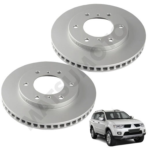 [MN102276] MD448 Disco de Freno Delantero Mitsubishi Montero G2 (2010-2016)