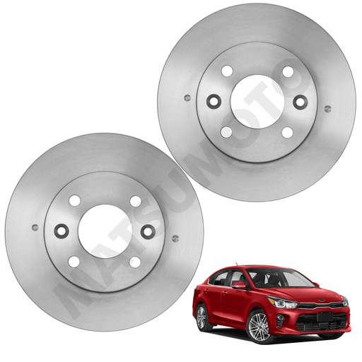 [51712F9000] MD633 Disco de Freno Delantero Kia Rio (2017-2022)
