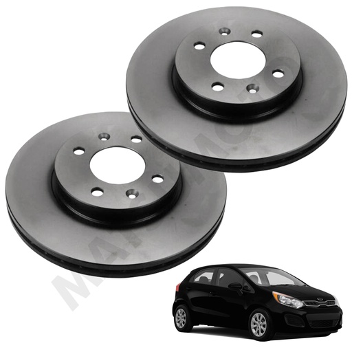 [517121W200] MD633 Disco de Freno Delantero Kia Rio (2011-2016)