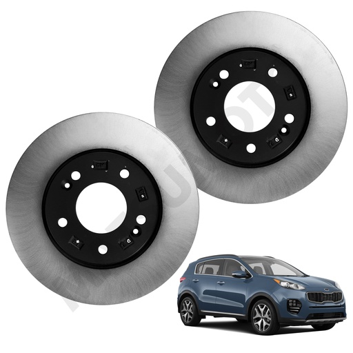 [51712C1000] MD706 Disco de Freno Delantero Kia Sportage (2018-2022) / Hyundai Tucson (2017-2018)