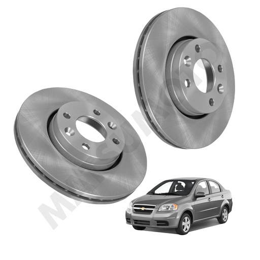 [96471275] MD686 Disco de Freno Delantero Chevrolet Aveo Sedan (2009-2016)
