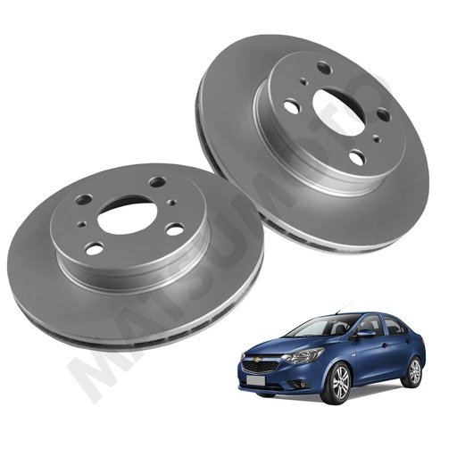 [90870685] MD811 Disco de Freno Delantero Chevrolet Sail 1.5 (2016 - 2022) 