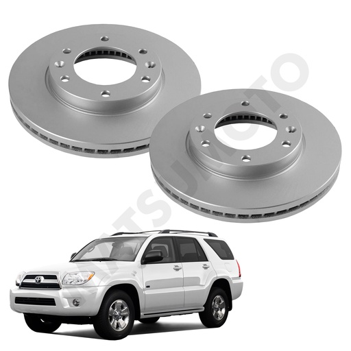 [4243160200] MD590 Disco de Freno Trasero Toyota 4Runner (2004-2009)