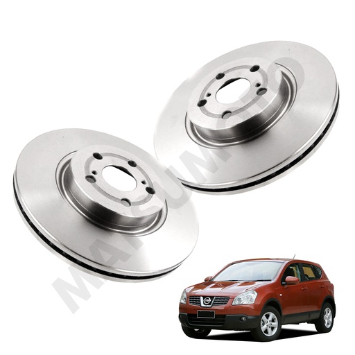 [43206JD00A] MD714 Disco de Freno Trasero Nissan Qashqai (2010-2014)