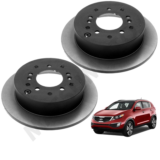 [584113A300] MD410 Disco de Freno Trasero Kia Sportage (2010-2013)