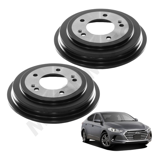 [584113X000] MT189 Tambor de Freno Trasero Hyundai Elantra (2011-2017)