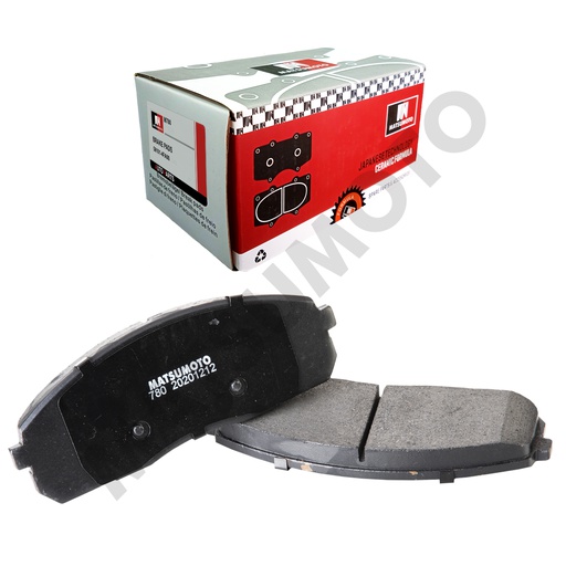 [58101-4FA00] M780 Pastillas de Freno Cerámica Delanteras Hyundai / Kia / JAC D1520-8729