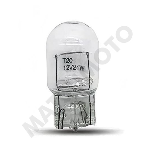 [T20-MULTIFUNCIONAL-2] Ampolletas Halógenas T20 (W21/5W) 2 Contactos