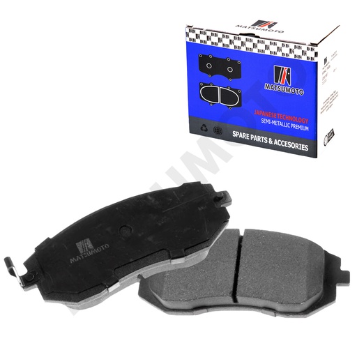[SM-26296sc010] M1208 Pastillas de Freno Semi Metalica Delantera Subaru XV Crostrek