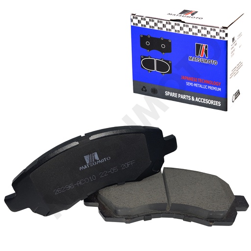 [SM-26296AC010] M341 Pastillas de Freno Semi-metálica Delanteras Subaru Impreza / Legacy / WRX