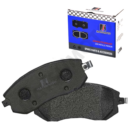 [SM-26296fj030] M669 Pastillas de Freno Semi-metálica Delanteras Subaru Forester / Outback / Legacy / XV