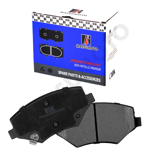 [SM-3500310U2230-F01] M1432 Pastillas de Freno Semi-metálica Delanteras JAC S2 / S3 / J3