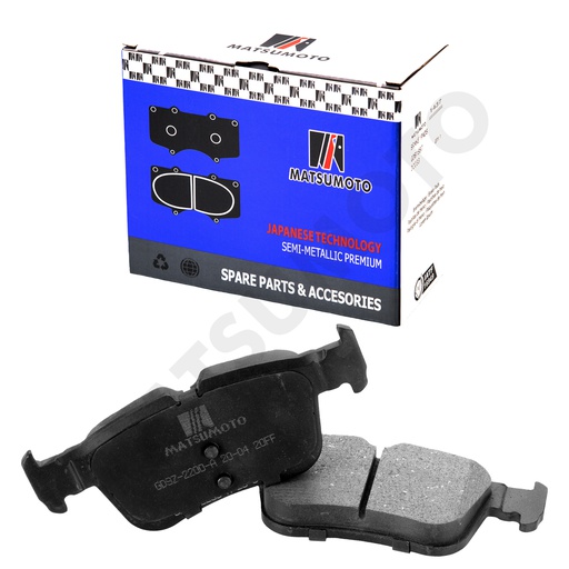 [SM-GD9Z-2200-A] M1394/M1288 Pastillas de Freno Semi Metalica Trasera  Ford  Great Wall