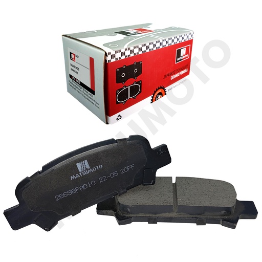 [26696-FC002] M437 Pastillas de Freno Cerámica Traseras Subaru